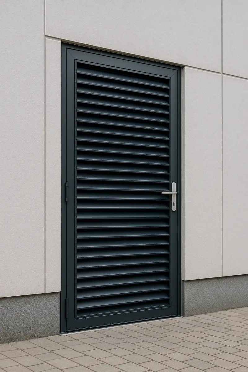 steel louvred doors - professional steel doors available in Atherton from UK manufacturers